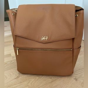 Freshly Picked diaper back pack in Butterscotch color